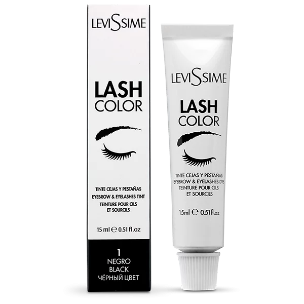 Coloração Pestanas nº1.1 Grafito Lash Color 15ml Levissime