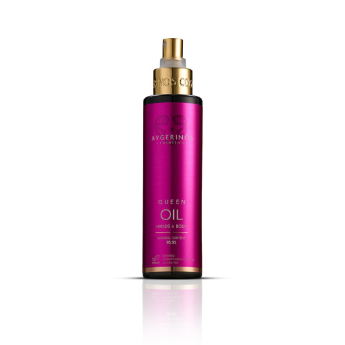 Óleo Mãos, Corpo e Cabelo Queen 150ml Avgerinos