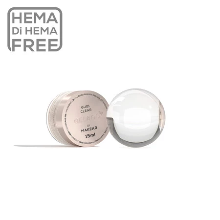 Gel&Go Up Clear GU01 - builder gel 50 ml
